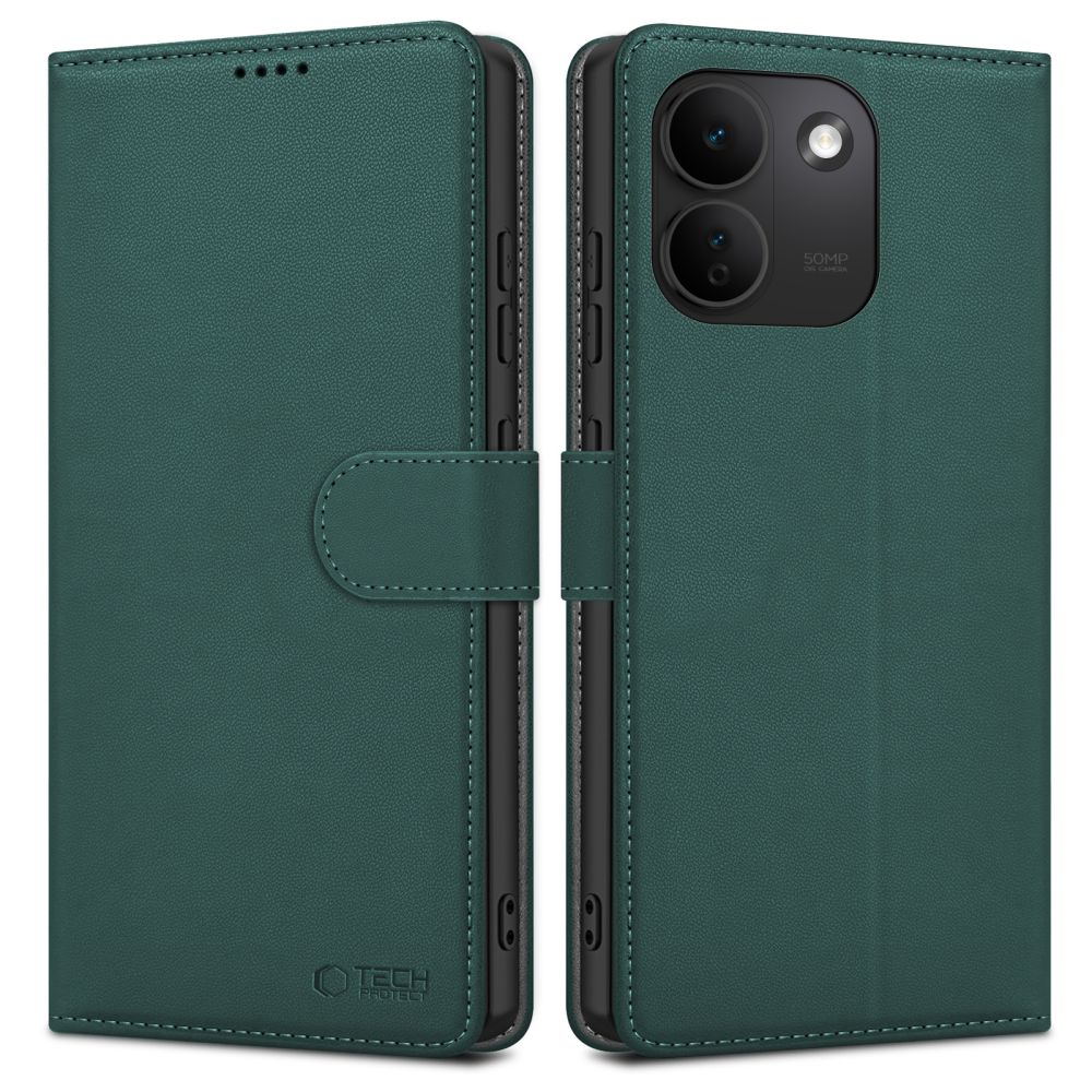 Husa Tech-protect portofel Xiaomi Redmi Note 17 Pro Max 5G Verde