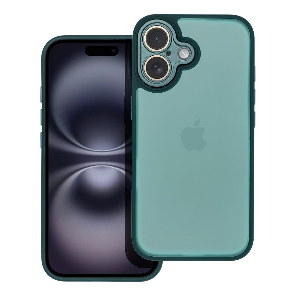 Husa Variete pentru iPhone 16 Verde inchis