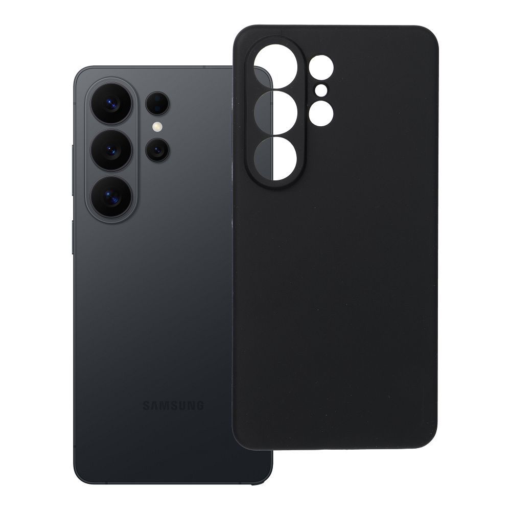 Husa pentru Samsung S26 Ultra Silicone 2mm (Camera Protection) Negru