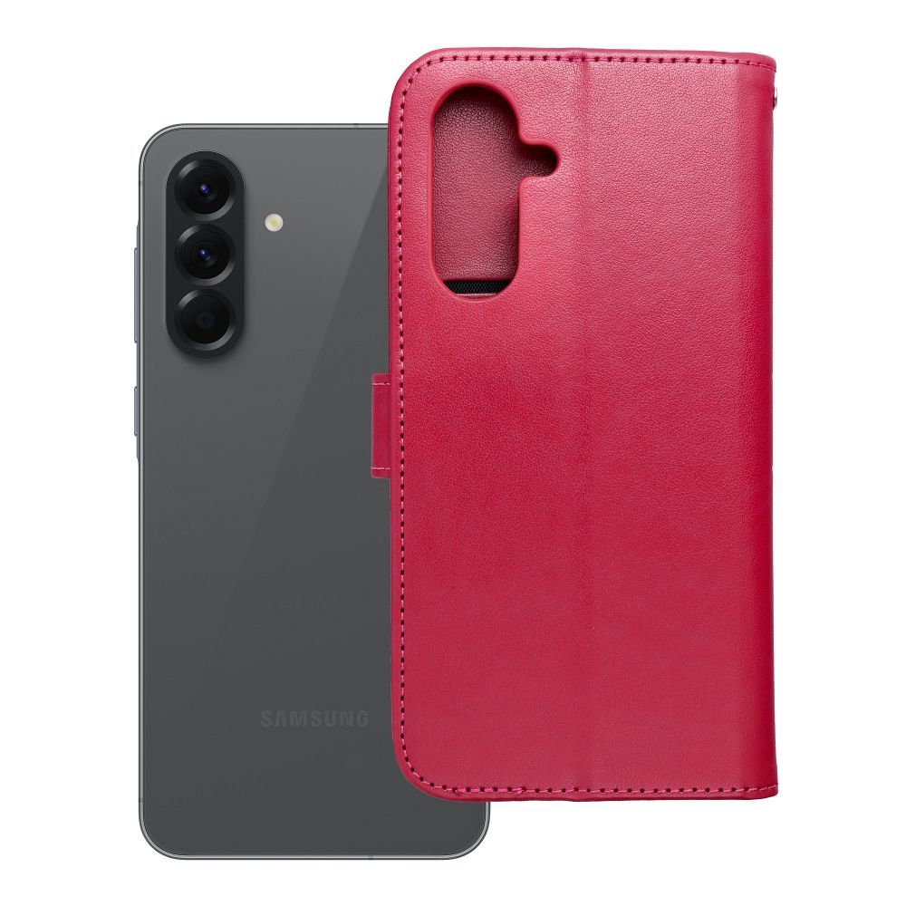 Husa Mezzo Book Flip pentru Samsung A56 5G Mandala Magenta