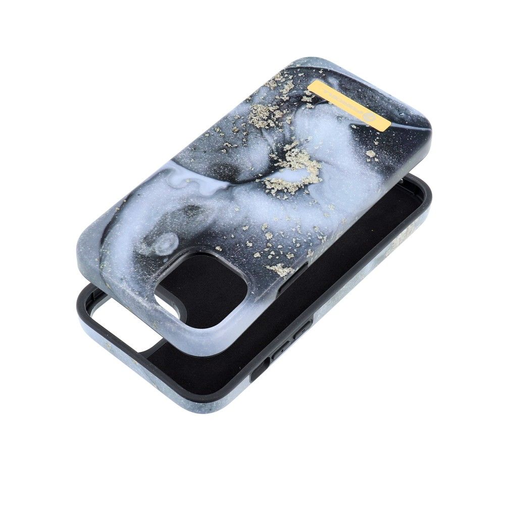 Husa Forcell pentru iPhone 15 Plus F-protect Mirage Compatible cu Magsafe Marble Mist