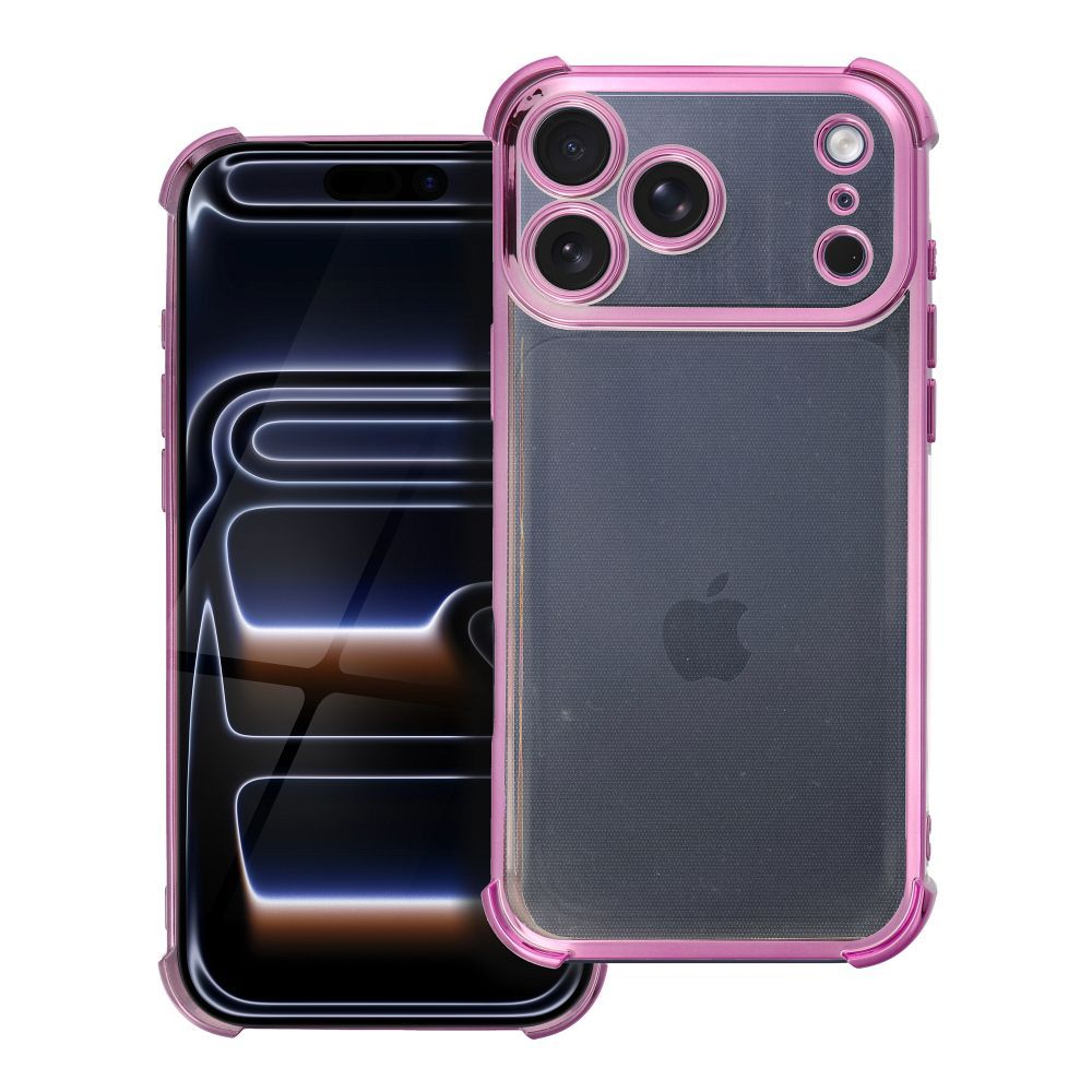 Husa antisoc Electro pentru iPhone 17 Pro Max / 18 Pro Max (Low Camera Edge) Mov
