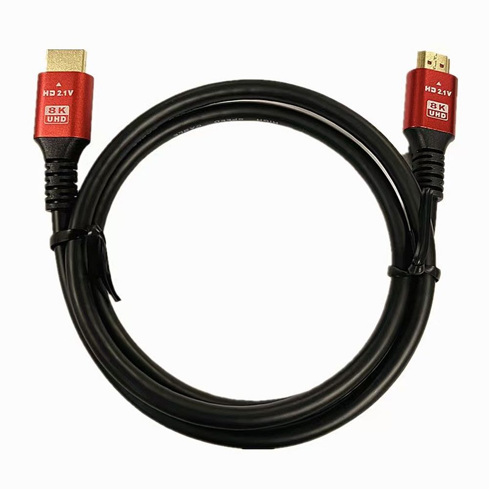 Cablu Hdmi 2.1 8K 60Hz / 4K 120Hz – Ultra High Speed, HDR, Earc, VRR, 48Gbps 1 M Negru