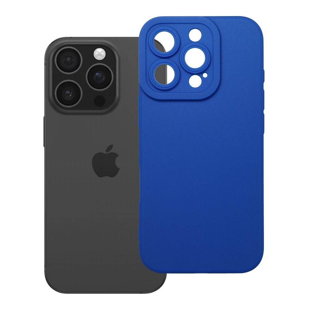 Husa Matt 2.0 pentru iPhone 16 PRO Albastru