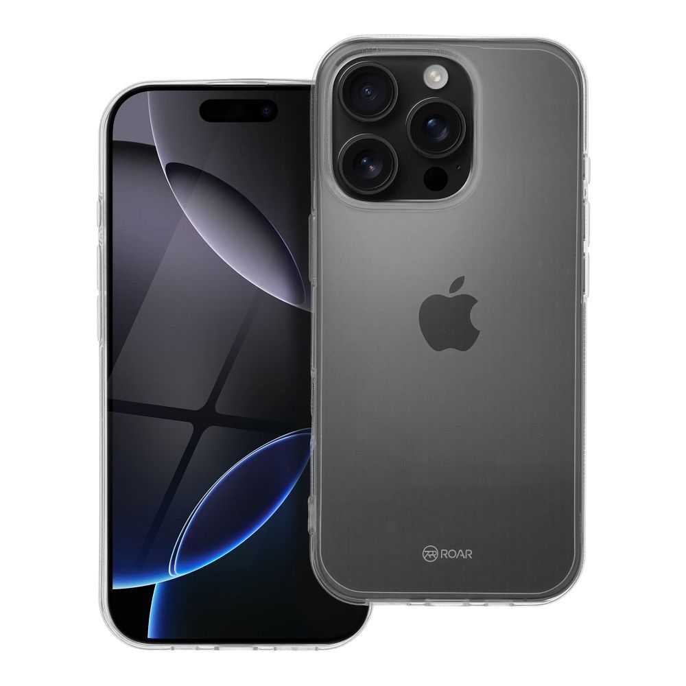 Husa Roar ALL DAY Colorful Jelly pentru iPhone 16 Pro Transparent