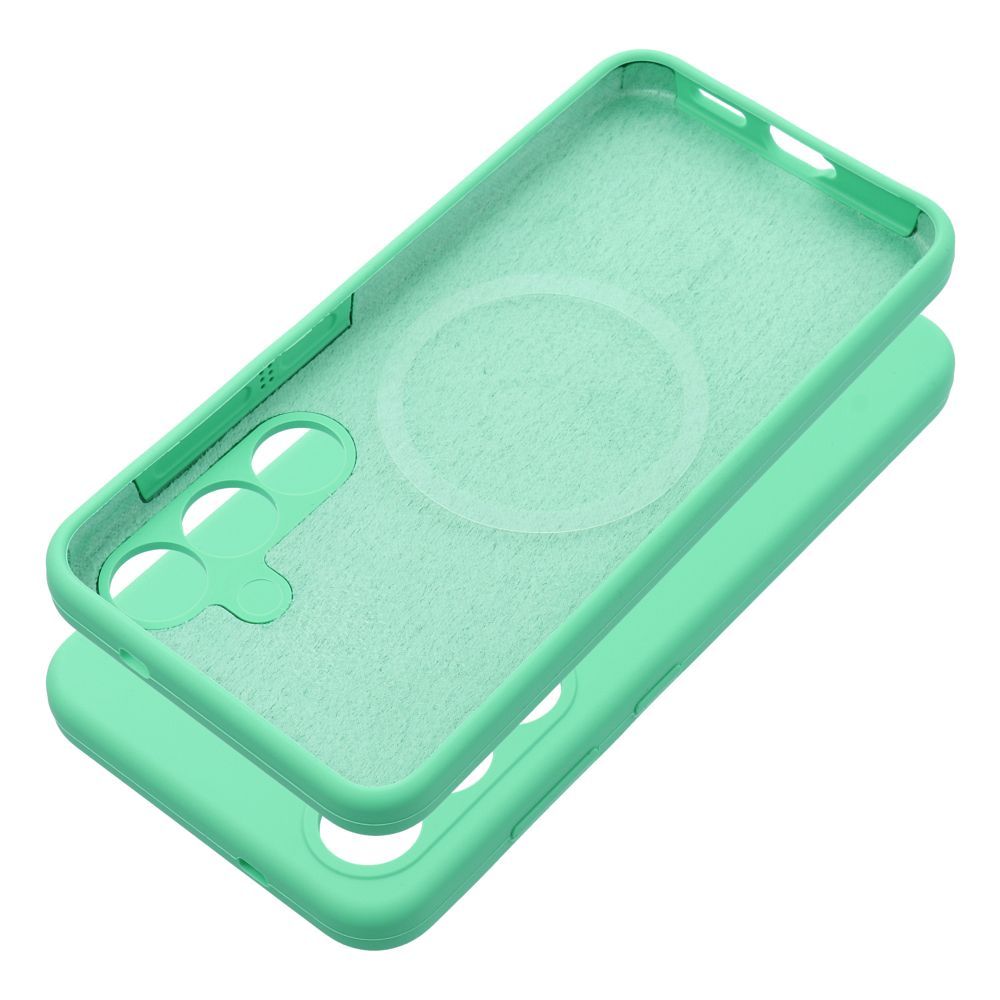 Husa pentru Honor 400 Smart Silicone 2mm (Camera Protection) Compatible cu Magsafe Mint