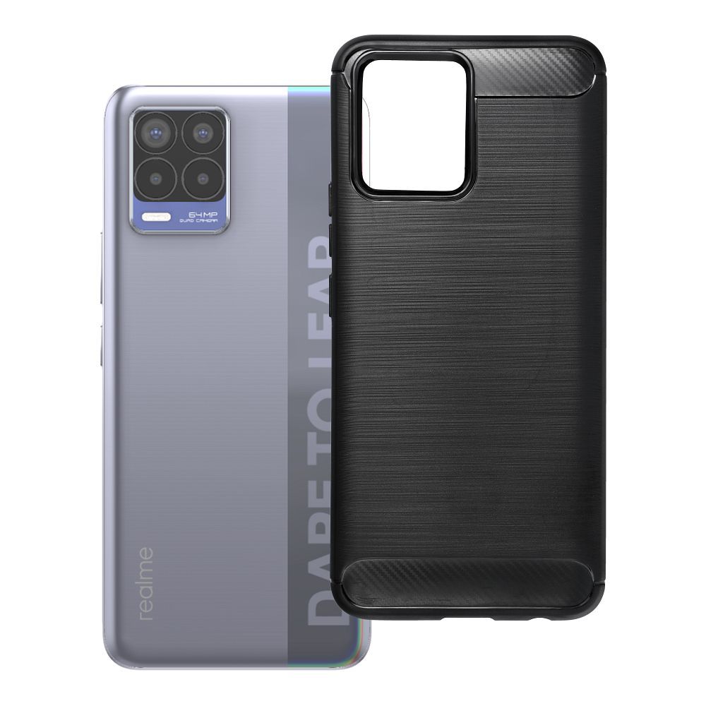 Husa Carbon 2.0 pentru Realme 8 Negru