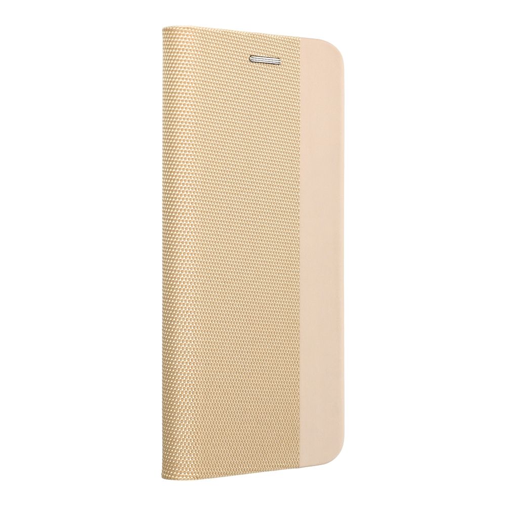 Husa Sensitive Book Flip pentru Xiaomi Redmi Note 14 5G Auriu