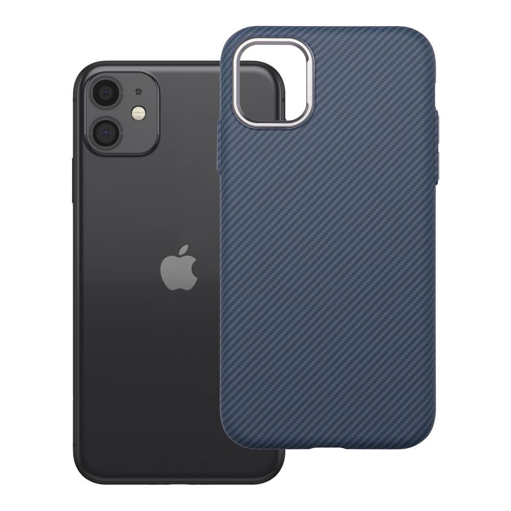 Husa K-look pentru iPhone 11 Compatible cu Magsafe Albastru