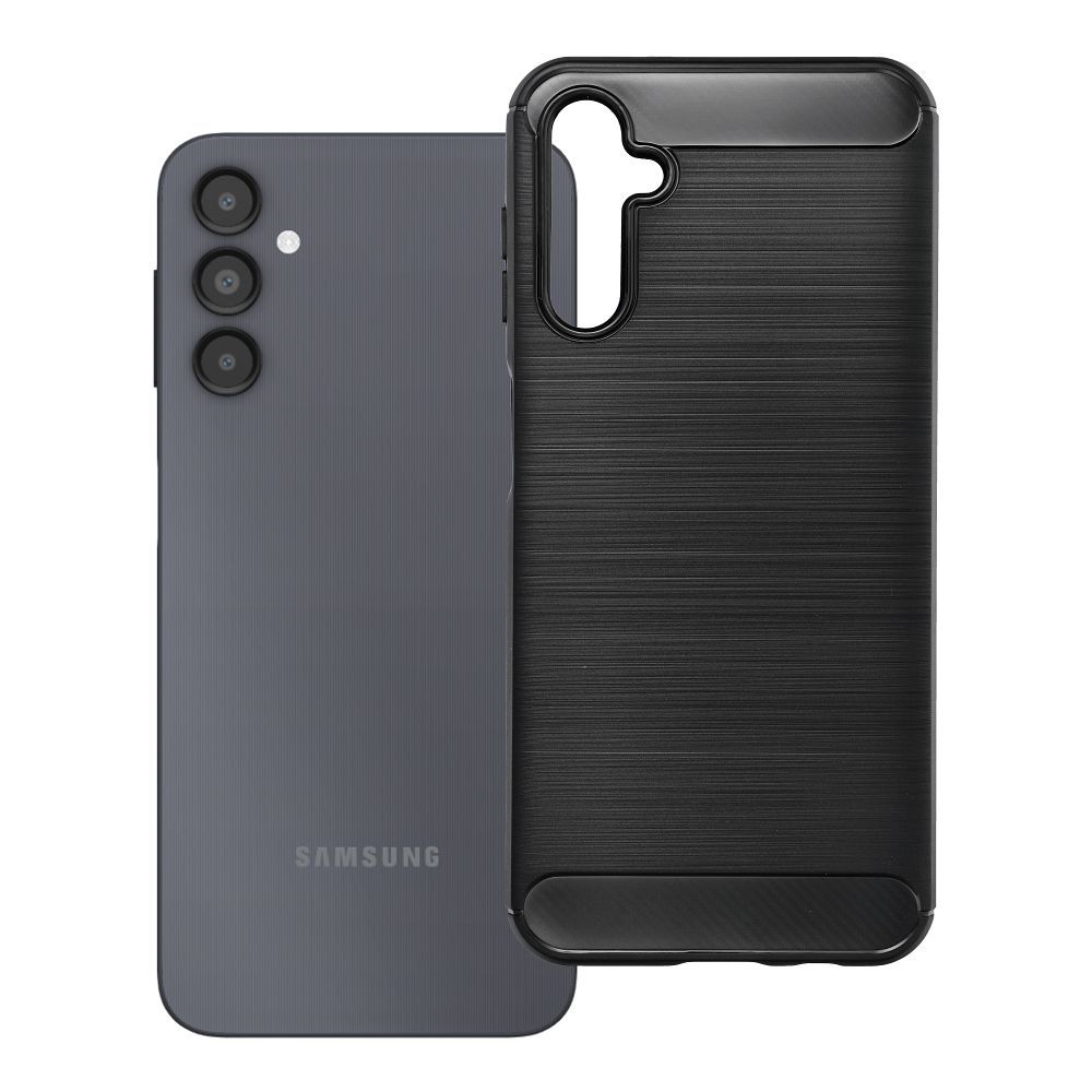 Husa Carbon 2.0 pentru Samsung A14 4G / 5G Negru