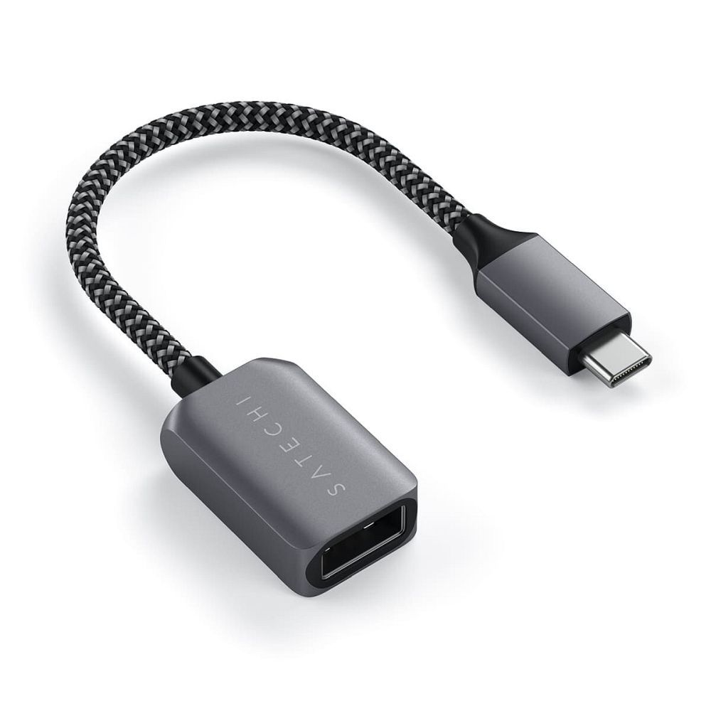 Adaptor Satechi USB C To USB A St-ucatcm Space Gri