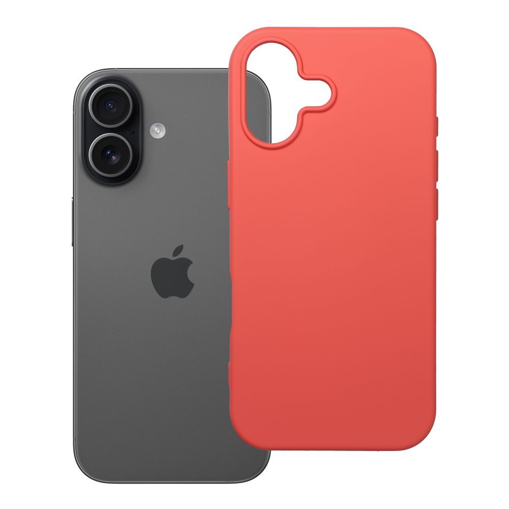 Husa Silicone pentru iPhone 17 Peach