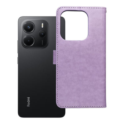 Husa Mezzo Book Flip pentru Xiaomi Redmi Note 14 4G (Global - 164,84mm X 78,15mm X 8,16mm) Dreamcatcher Violet