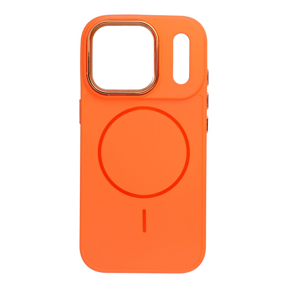 Husa Frame Mag pentru iPhone 18 Pro / 17 Pro Compatible cu Magsafe Portocaliu