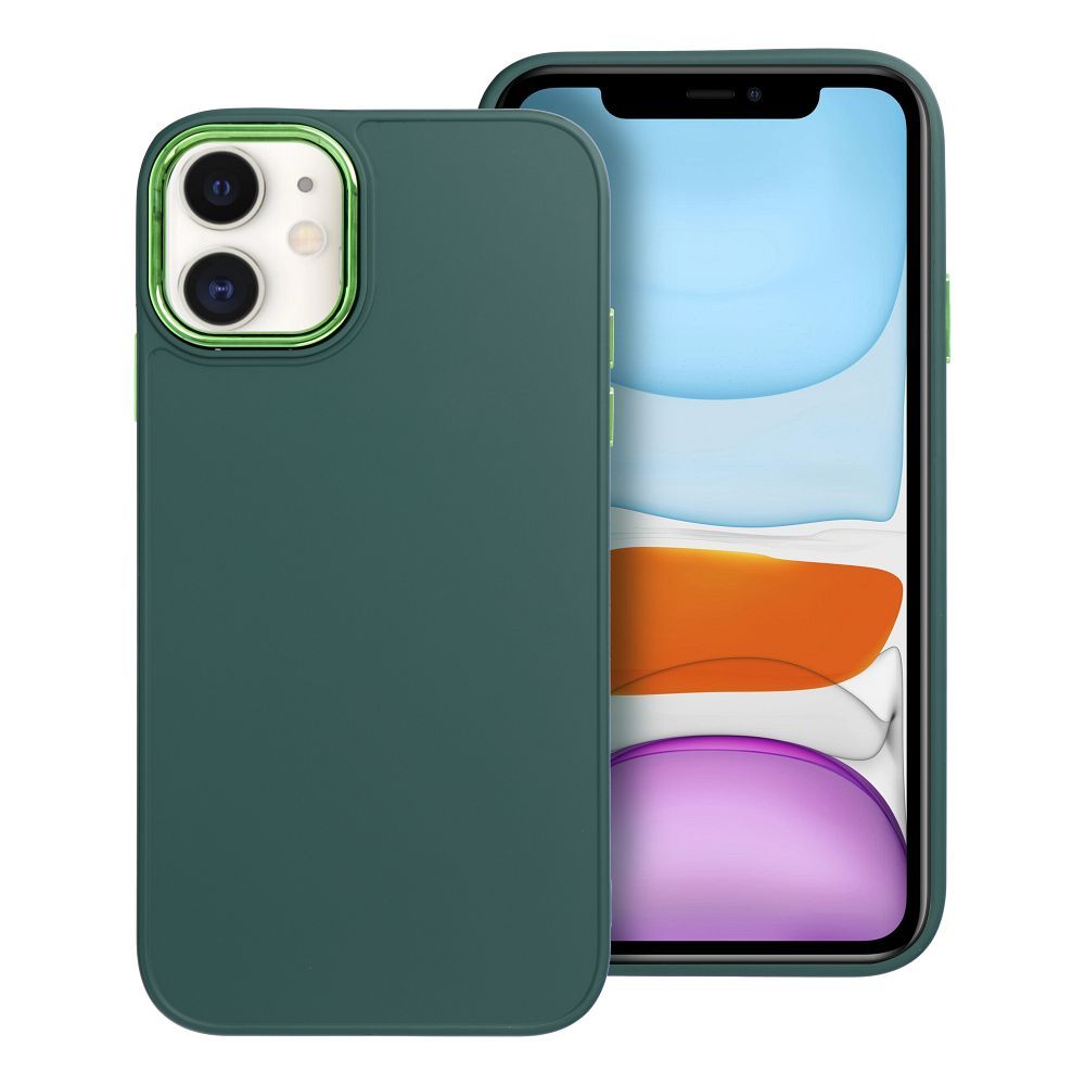 Husa Frame pentru iPhone 11 Verde