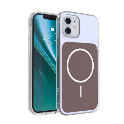 Husa Etteri Hidden Pearl pentru iPhone 12 / 12 Pro 6,1'' Maro