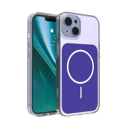 Husa Etteri Hidden Pearl pentru iPhone 14 6,1" Albastru inchis
