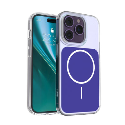 Husa Etteri Hidden Pearl pentru iPhone 14 Pro 6,1" Albastru inchis