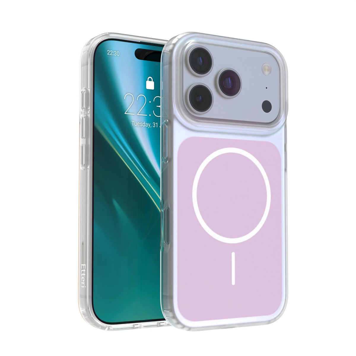 Husa Etteri Hidden Pearl pentru iPhone 17 Pro / 18 Pro 6,3" Roz