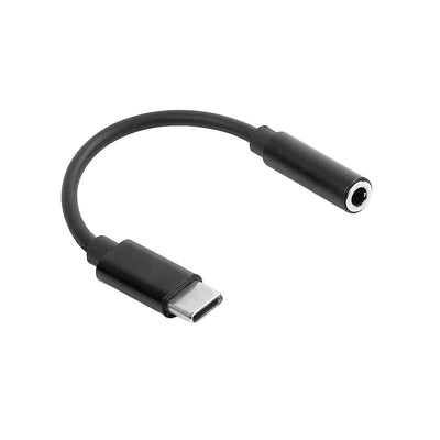 Adaptor Maxlife Audio Mxjc-02 Jack 3,5 Mm - Usb-c Negru