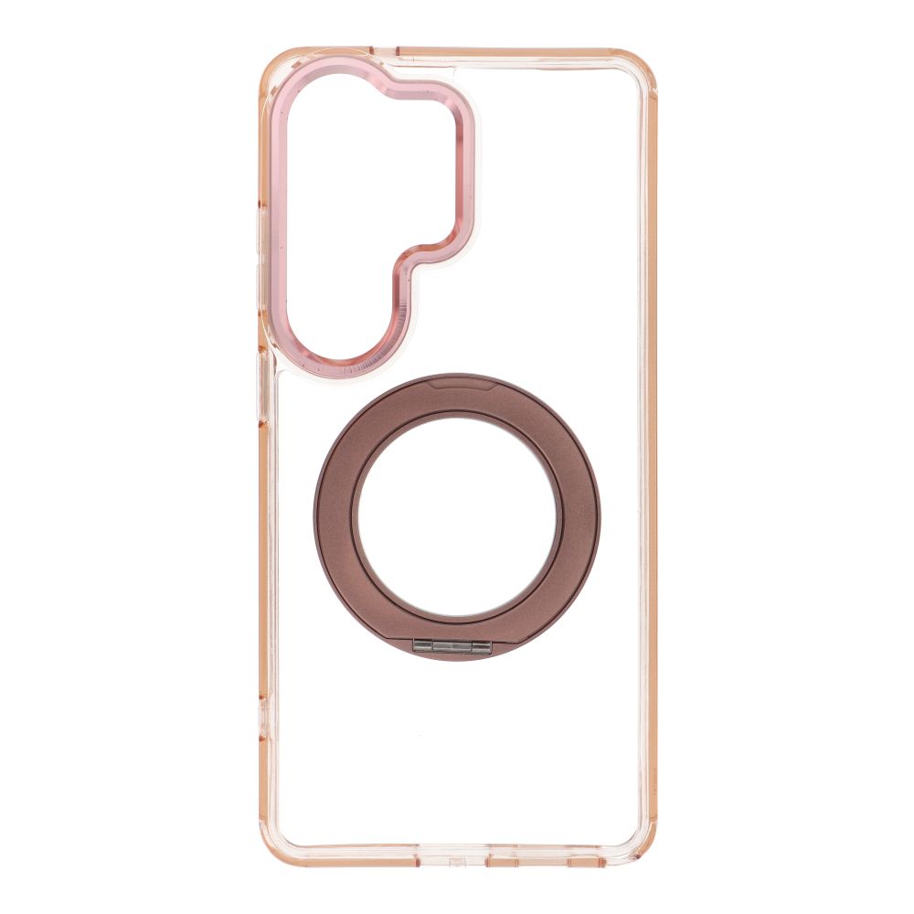 Husa pentru Samsung S26 Ultra Frame Circle Stand Compatible cu Magsafe Auriu