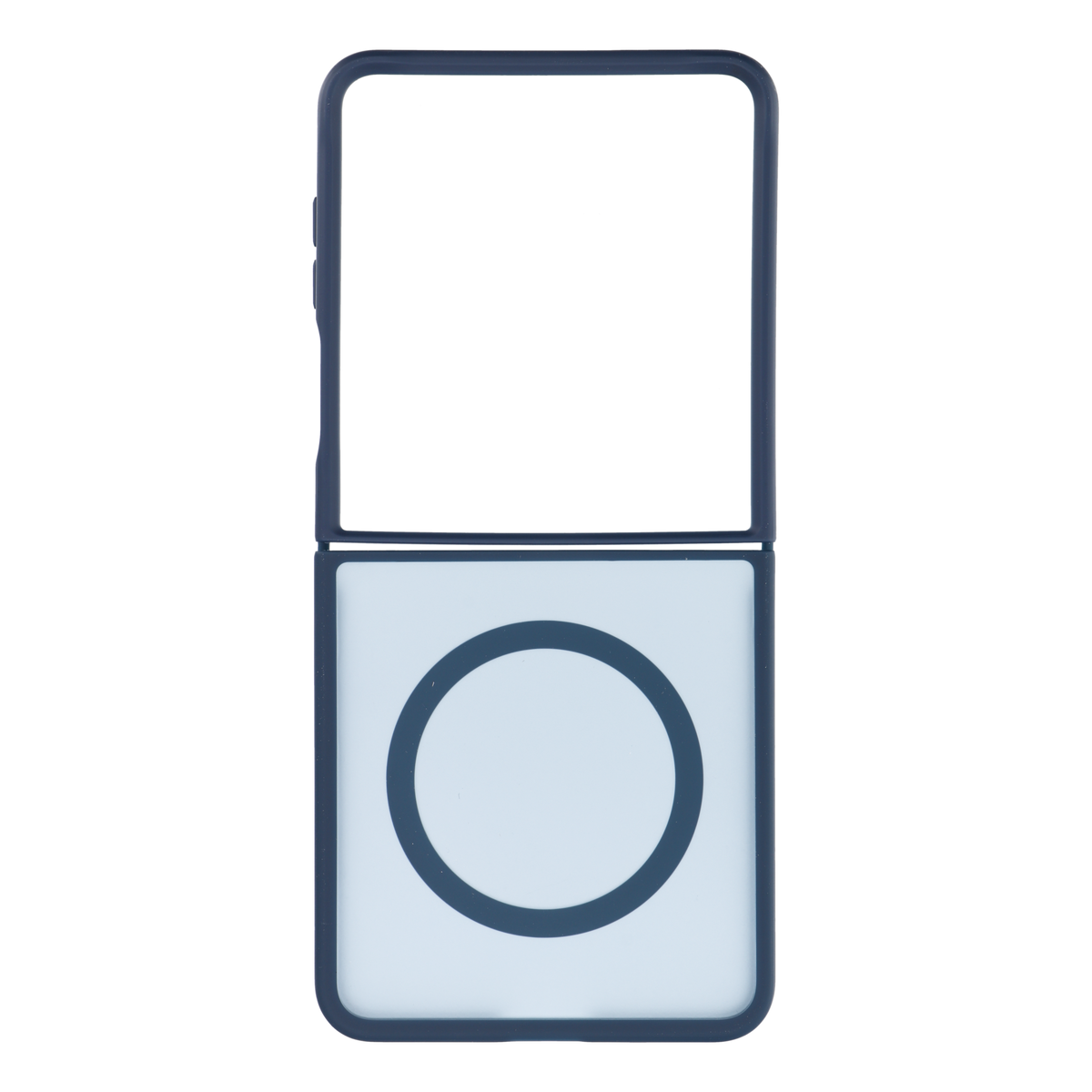 Husa 4sF-S pentru Samsung Z Flip 8 Acrylic Compatible cu Magsafe Albastru inchis
