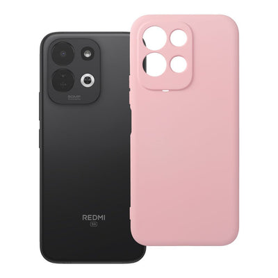 Husa Silicone pentru Xiaomi Redmi 17 4G / 5G Powder Roz