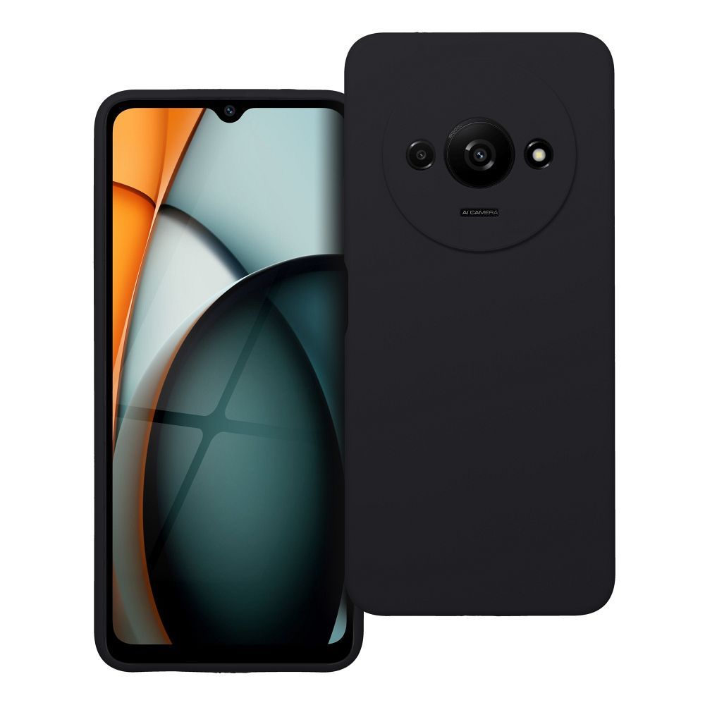 Husa pentru Xiaomi Redmi A3 4G Silicone 2mm (Camera Protection) Negru