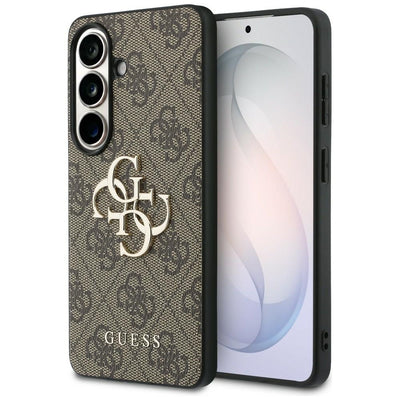 Husa Guess 4G Big Metal Logo pentru Samsung Galaxy S26 Maro