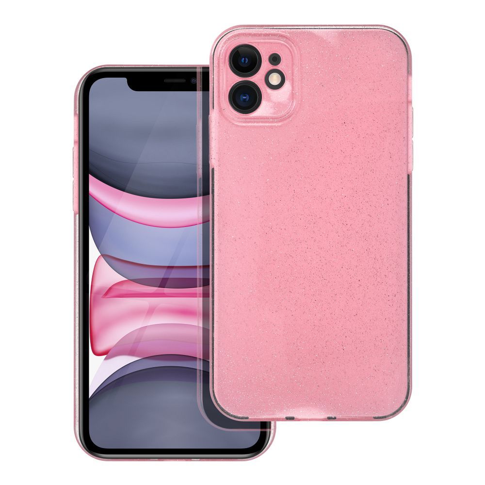 Husa Transparent 2 Mm Blink pentru iPhone 11 Roz
