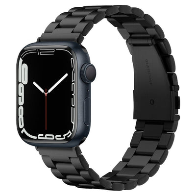 Curea Spigen Modern Fit pentru Apple Watch 4 / 5 / 6 / 7 / 8 / SE / Ultra (42/44/45/49 Mm) - Negru