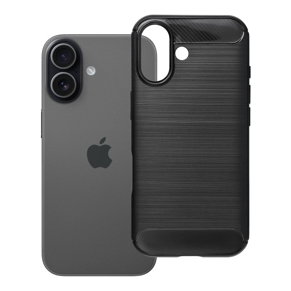 Husa Carbon 2.0 pentru iPhone 17 Negru