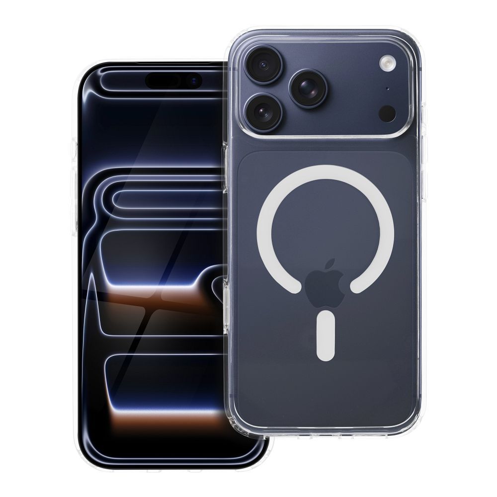 Husa Forcell pentru iPhone 18 Pro Max / 17 Pro Max F-protect Transparent Hybrid Premium Compatible cu Magsafe Transparen