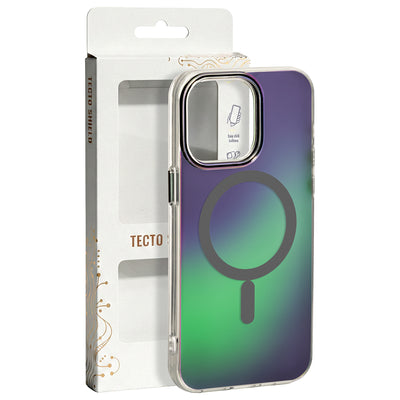 Husa Tecto Shield Aurora pentru iPhone 15 Pro 6,1" Gri