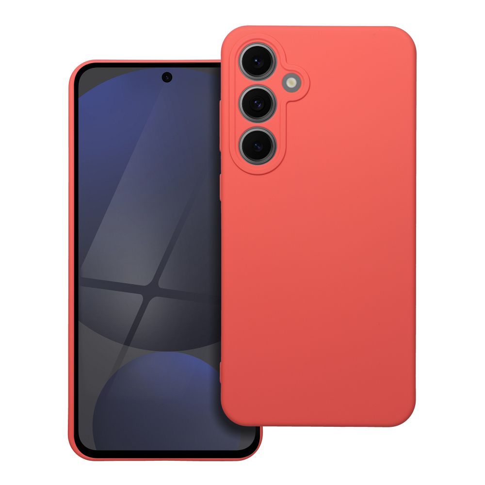 Husa Silicone pentru Samsung S24 FE Peach