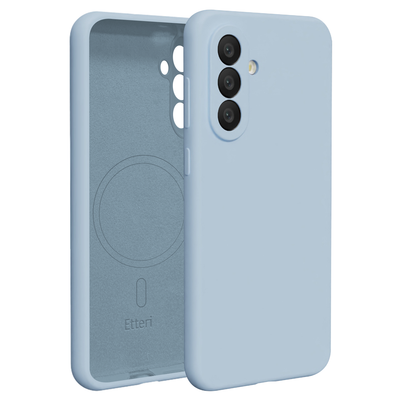 Husa Etteri Silicone Mag pentru Samsung Galaxy A37 5G Albastru deschis
