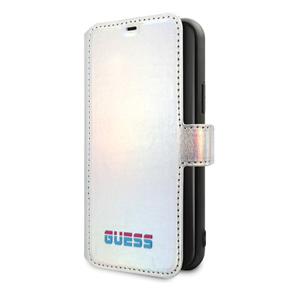 Husa Guess Guflbkn58bld iPhone 11 Pro Argintiu/Argintiu Book Iridescent