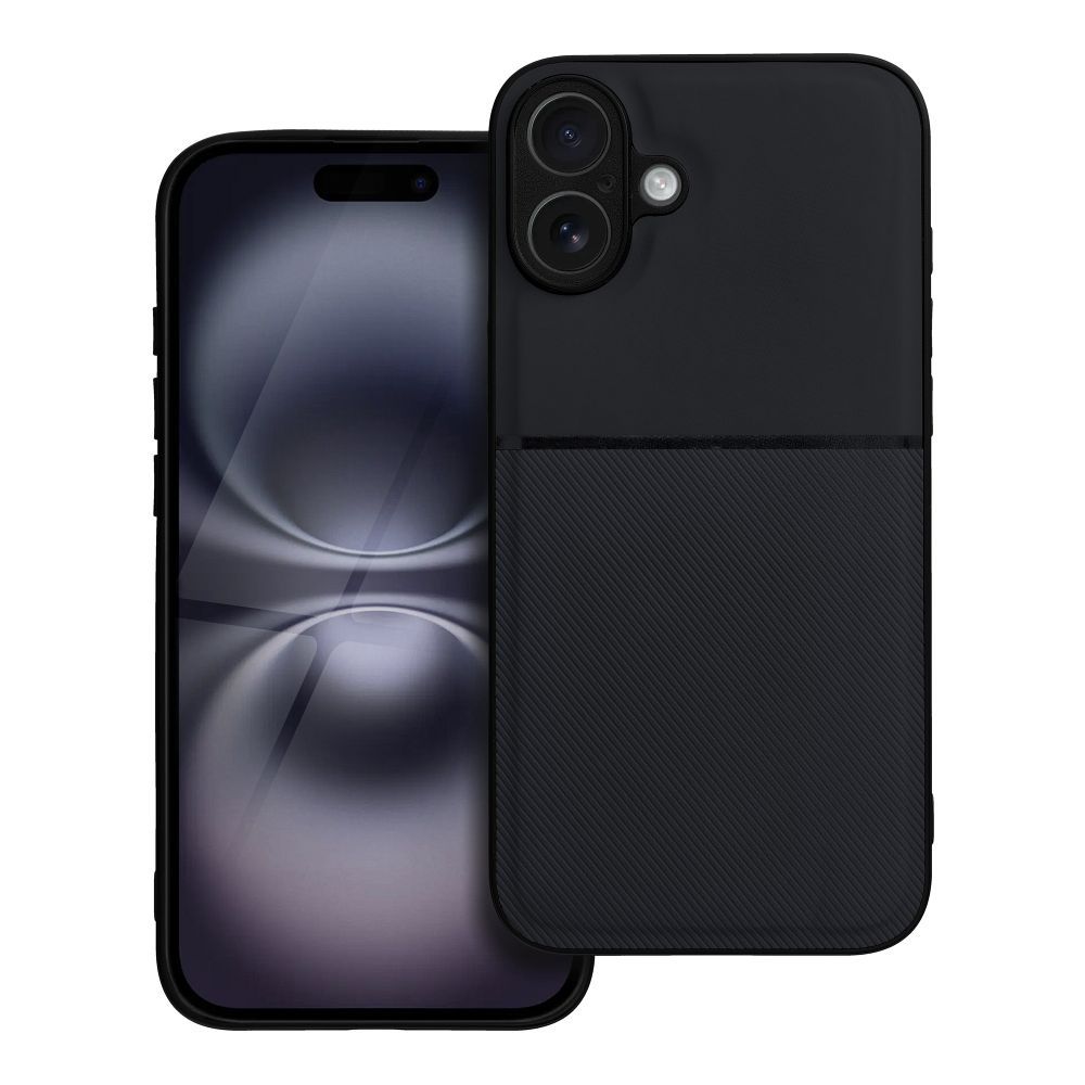 Husa Noble pentru iPhone 16 Plus Negru