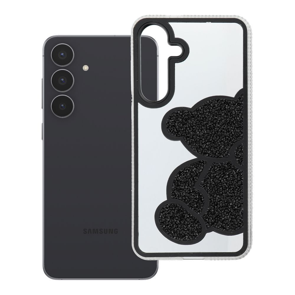 Husa Teddy Bear pentru Samsung S25 FE Negru