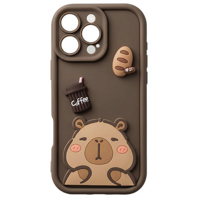 Husa Ultra Trendy 3D pentru Samsung Galaxy S25 Ultra Capybara