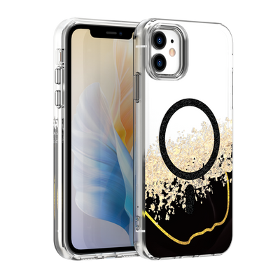 Husa Epoxy Mag pentru iPhone 11 Negru