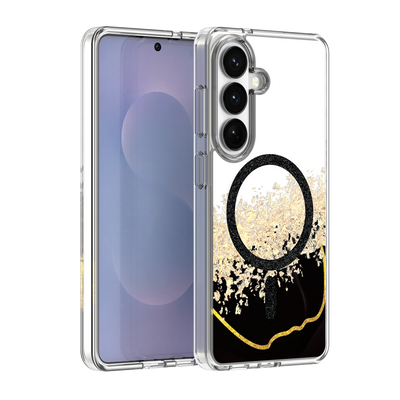 Husa Epoxy Mag pentru Samsung Galaxy S24 / S25 Negru