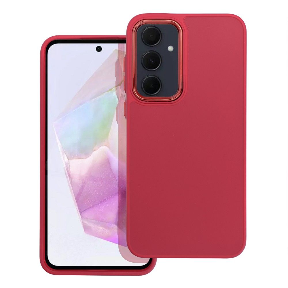 Husa Frame pentru Samsung A35 5G Magenta