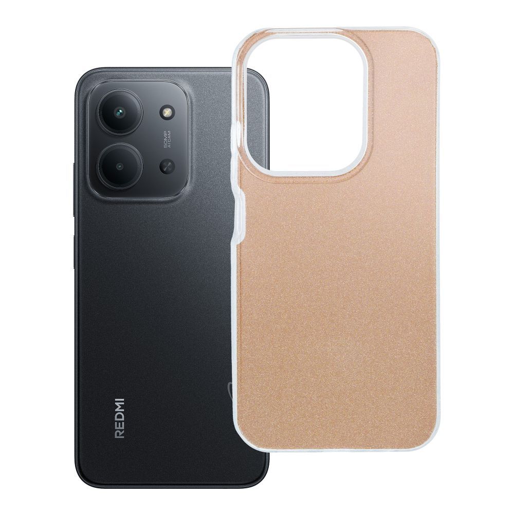 Husa Shining pentru Xiaomi Redmi 15C (173,16 X 81,07 X 8,2) Auriu