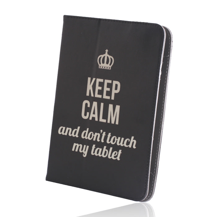 Husa Universal Keep Calm pentru Tablet 9-11''(L27 X W20 Cm)