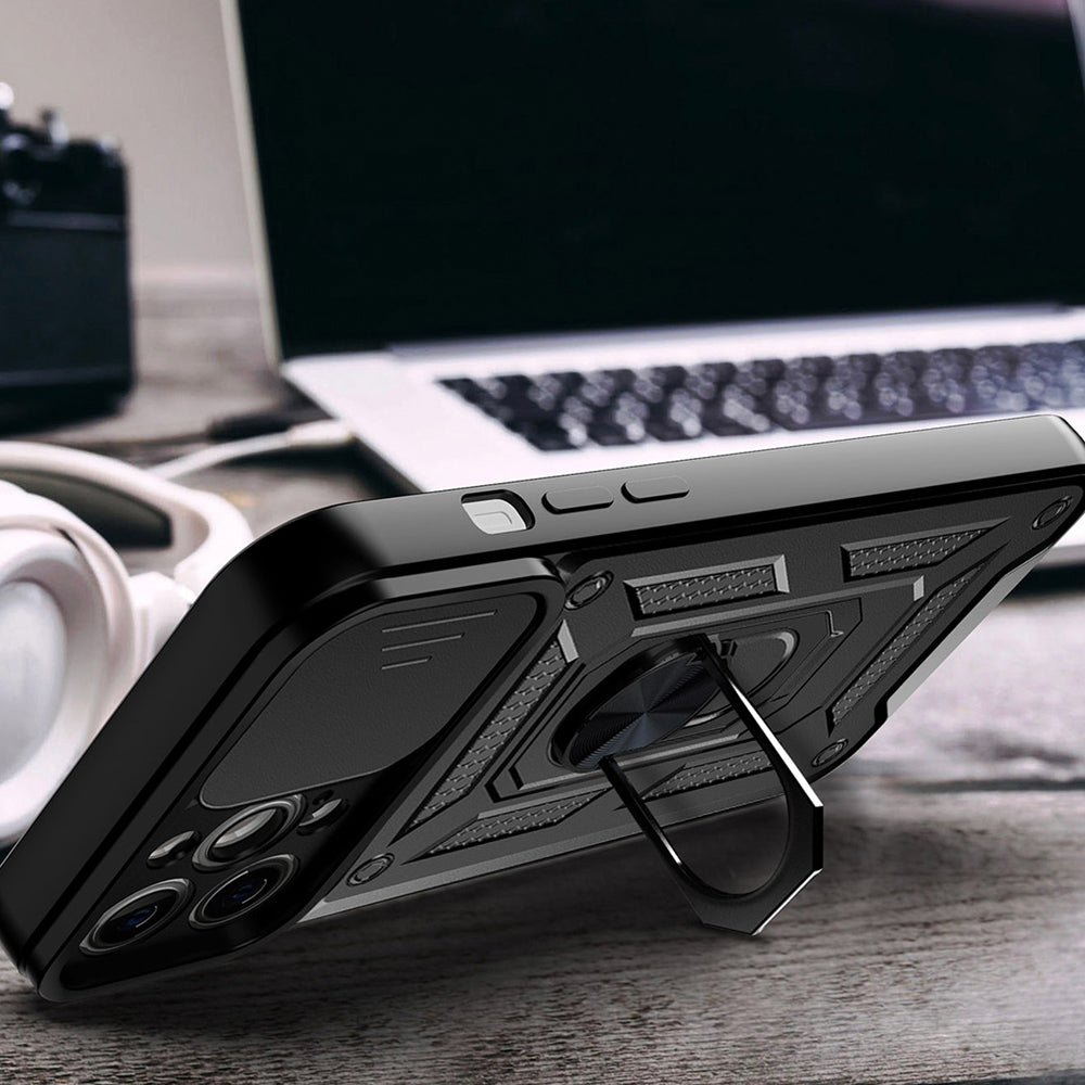 Techsuit - CamShield Series - iPhone 15 Plus - Black