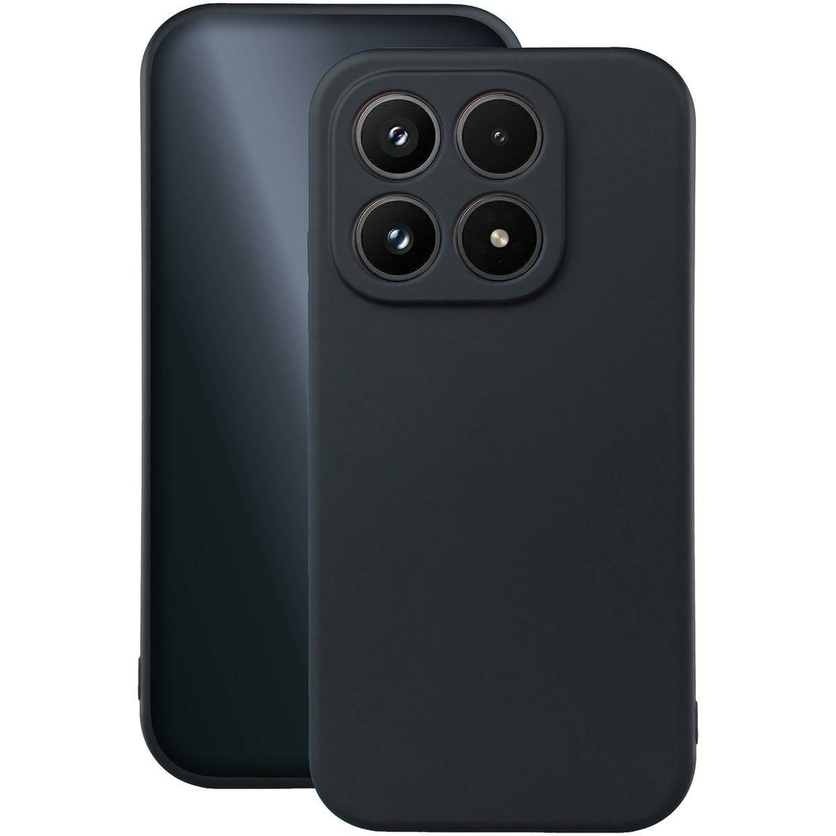 Husa Silicon pentru Xiaomi 17 Negru