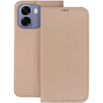 Husa Smart Magnet pentru Oppo A6 4G / A6 5G / A6X 4G / A6X 5G / A6S 4G / A6S 5G Global Auriu