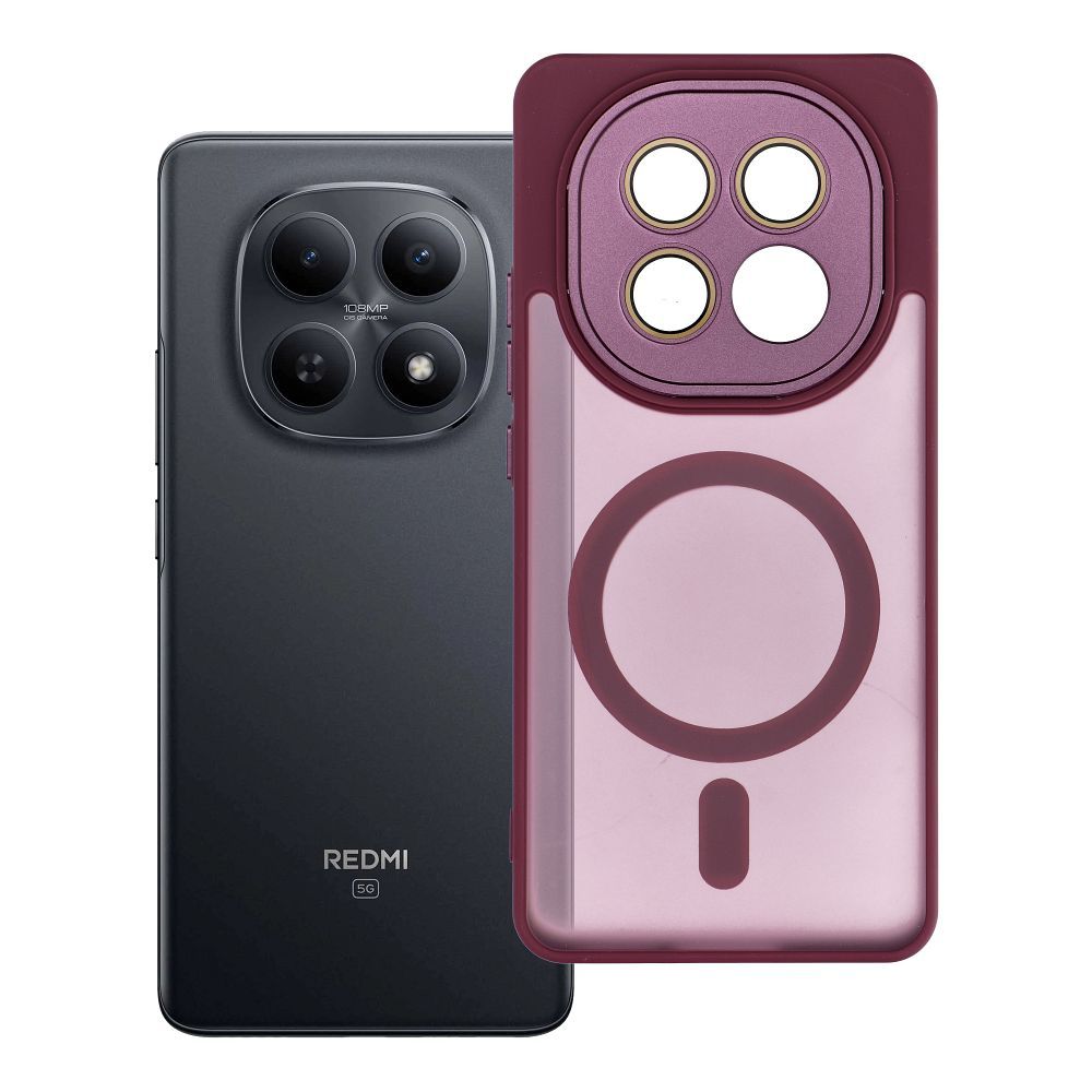 Husa Variete Mag pentru Xiaomi Redmi Note 15 4G / 5G Compatible cu Magsafe Mov