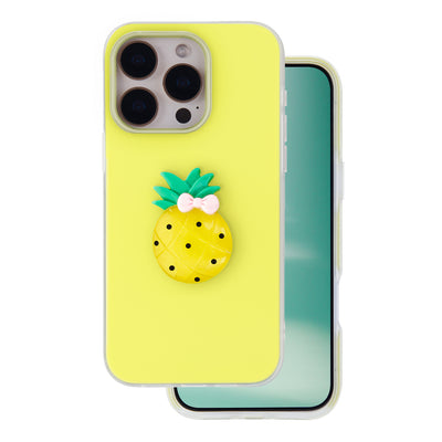 Husa Fruit 2in1 pentru iPhone 15 Pro 6,1" Galben
